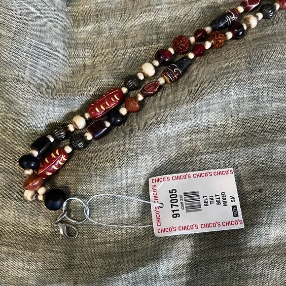 Chico’s beaded belt NWT 40” - Picture 1 of 7